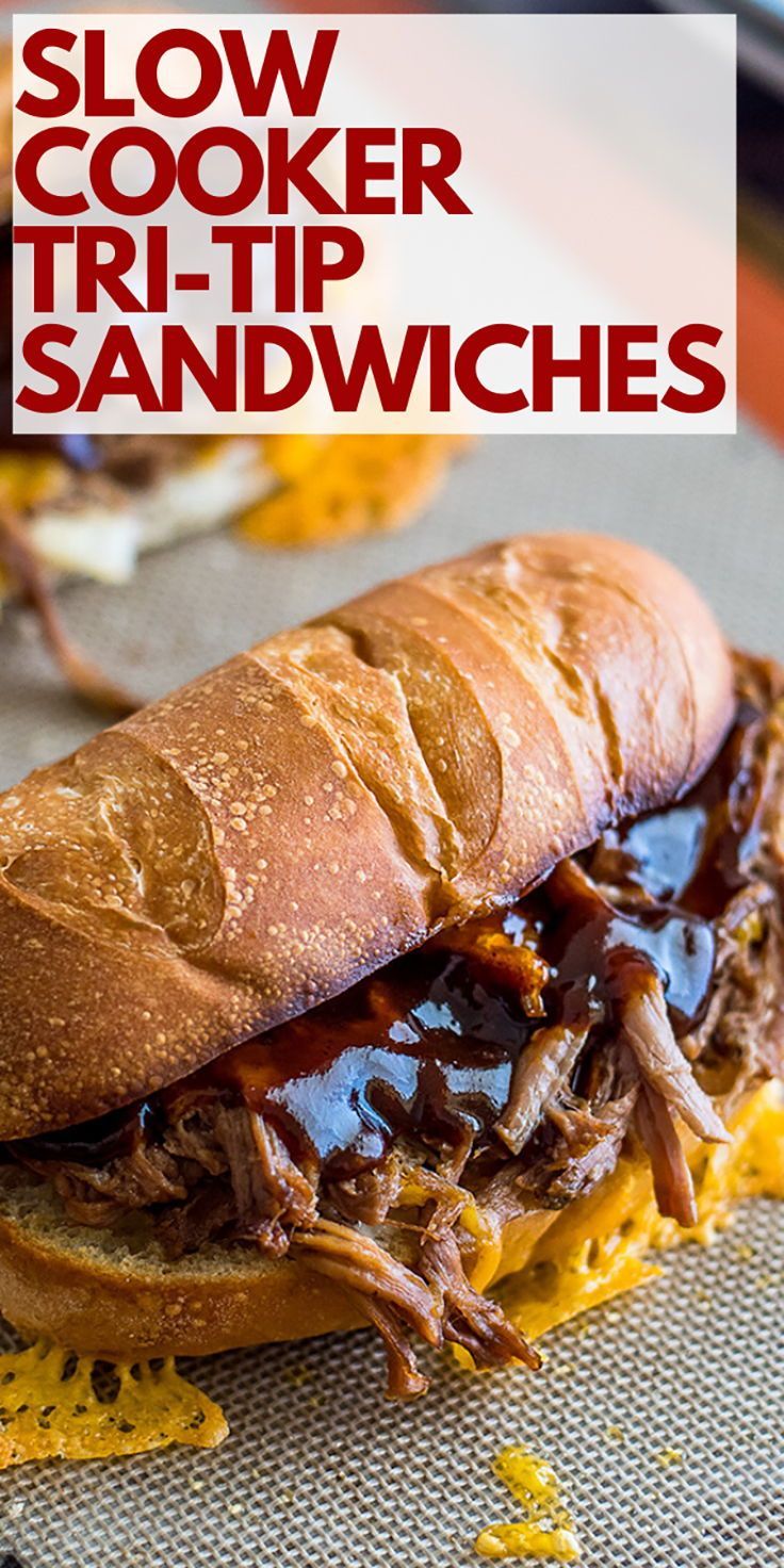 Easy Slow Cooker Tri-Tip: Achieve Fall-Apart Tender Sandwiches